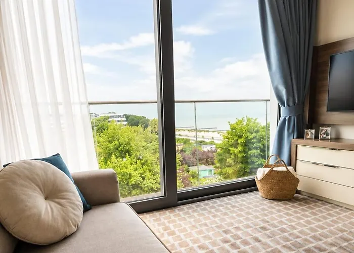 Marine Hotel Prywatny Z Widokiem Na Morze